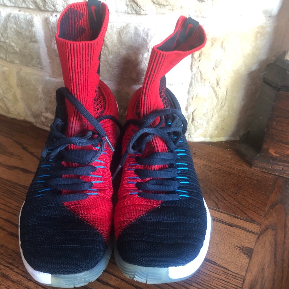 Hyperduck 2016 Fly Knit USA, Basketball Shoes
